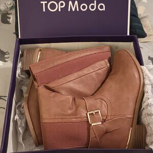 Closing Closet!!! Final Sale. Beautiful Brown Knee High Boots